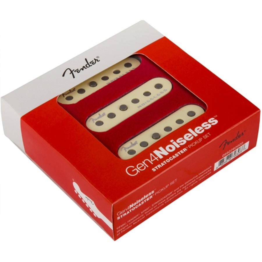 Fender Gen 4 Noiseless Stratocaster Pickups Manyetik Seti