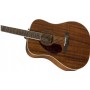 Fender PM-1 Dreadnought All Mahogany LH Natural Solak Akustik Gitar