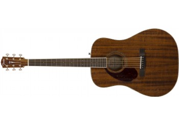 Fender PM-1 Dreadnought All Mahogany LH Natural - Solak Akustik Gitar
