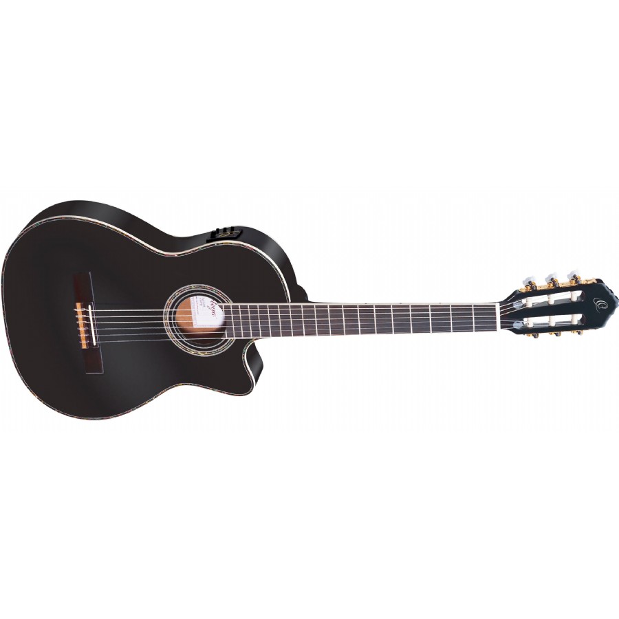 Ortega RCE145BK Family Series Pro Klasik Gitar