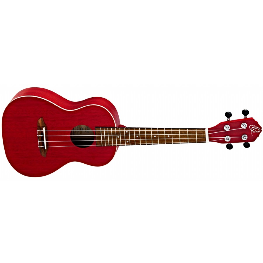 Ortega RUFIRE Red Satin Concert Ukulele