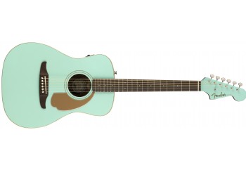 Fender Malibu Player Aqua Splash - Walnut - Elektro Akustik Gitar