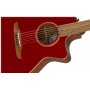 Fender Newporter Classic Cosmic Turquoise - Pau Ferro Elektro Akustik Gitar