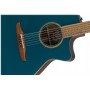 Fender Newporter Classic Cosmic Turquoise - Pau Ferro Elektro Akustik Gitar