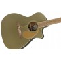 Fender Newporter Player Olive Satin Elektro Akustik Gitar