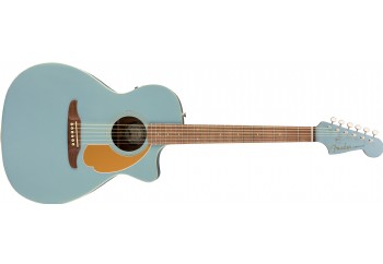 Fender Newporter Player Ice Blue Satin - Elektro Akustik Gitar