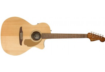 Fender Newporter Player Natural - Elektro Akustik Gitar