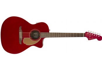 Fender Newporter Player Candy Apple Red - Elektro Akustik Gitar