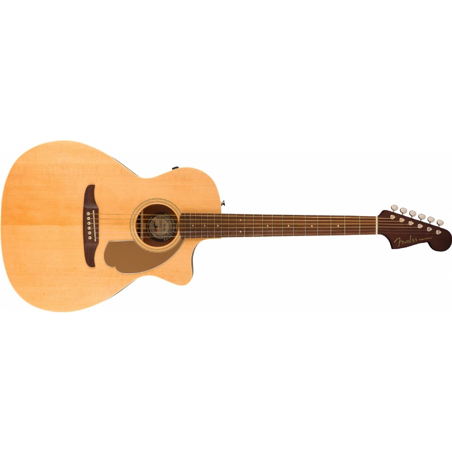 Fender Newporter Player Natural Elektro Akustik Gitar