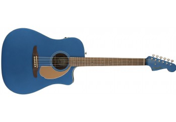 Fender Redondo Player Belmont Blue - Walnut - Elektro Akustik Gitar