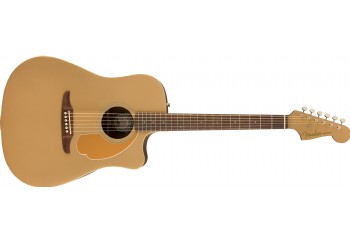 Fender Redondo Player Bronze Satin - Walnut - Elektro Akustik Gitar