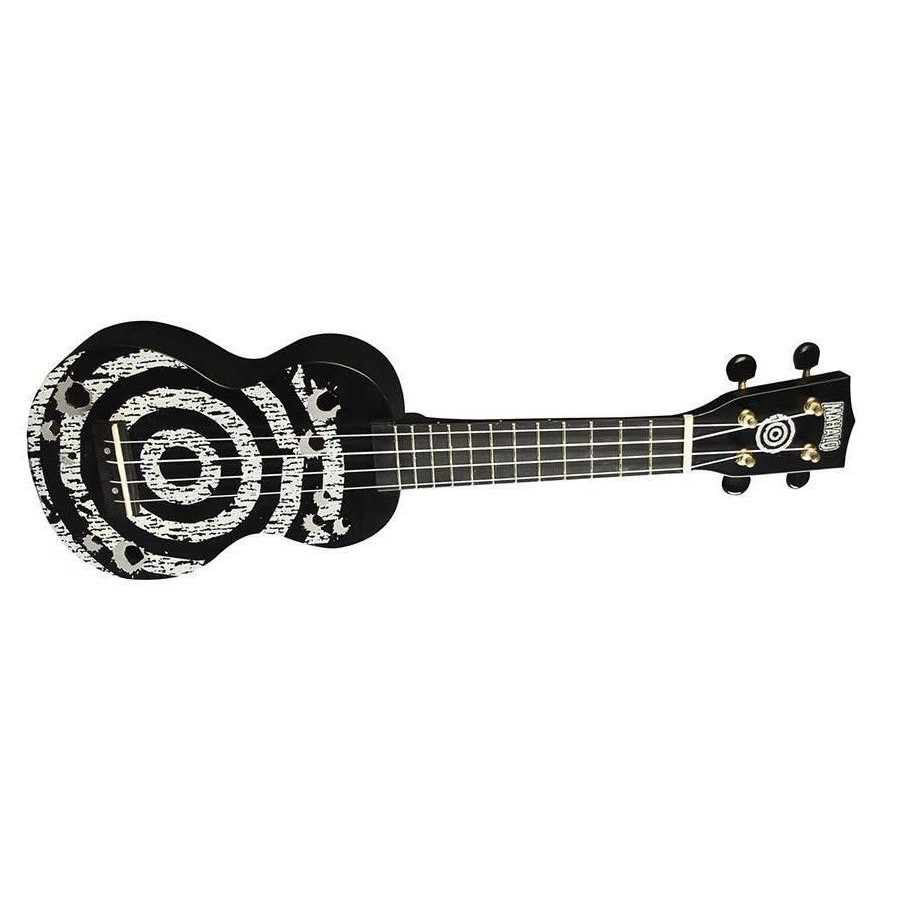 Mahalo MD1TABK Target Black Soprano Ukulele