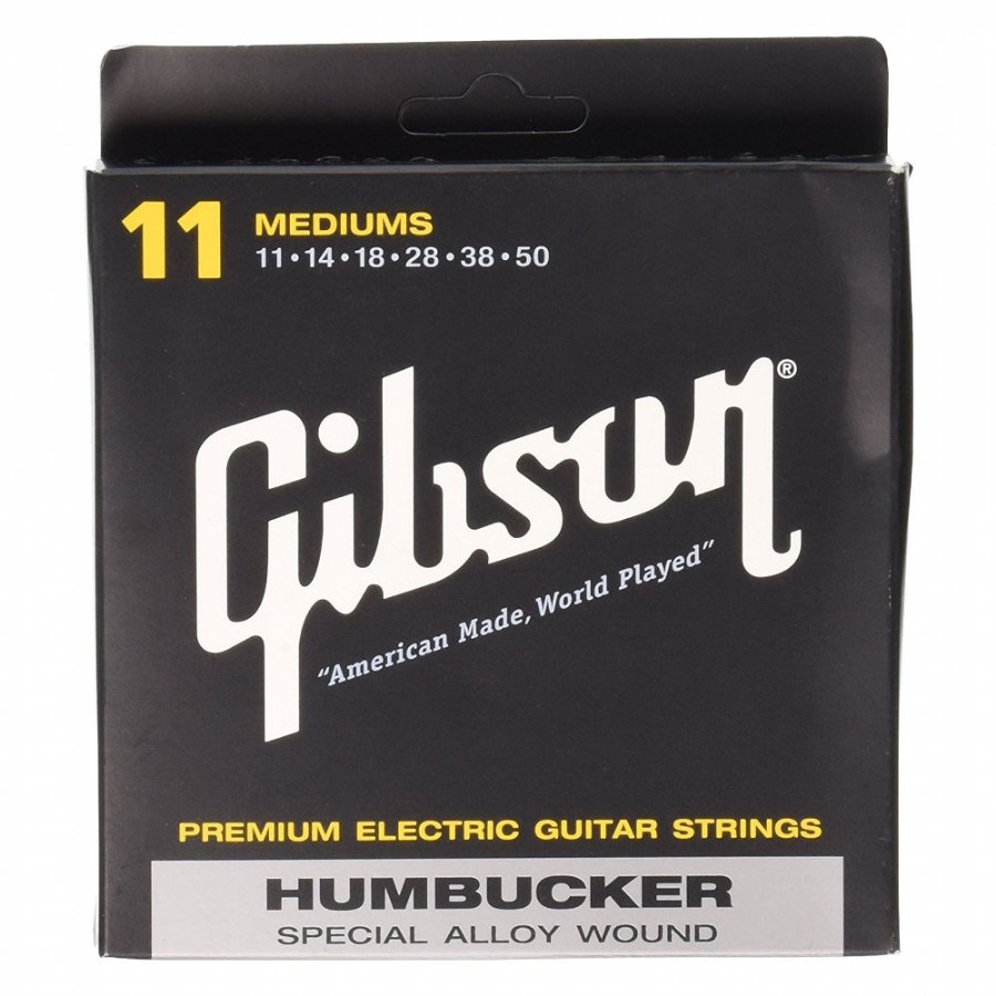 Gibson SEG-SA11 Special Alloy Humbucker Medium Light Elektro Gitar Teli 011