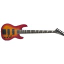 Jackson JS Series Concert Bass JS3VQ Transparent Cherry Burst - Rosewood