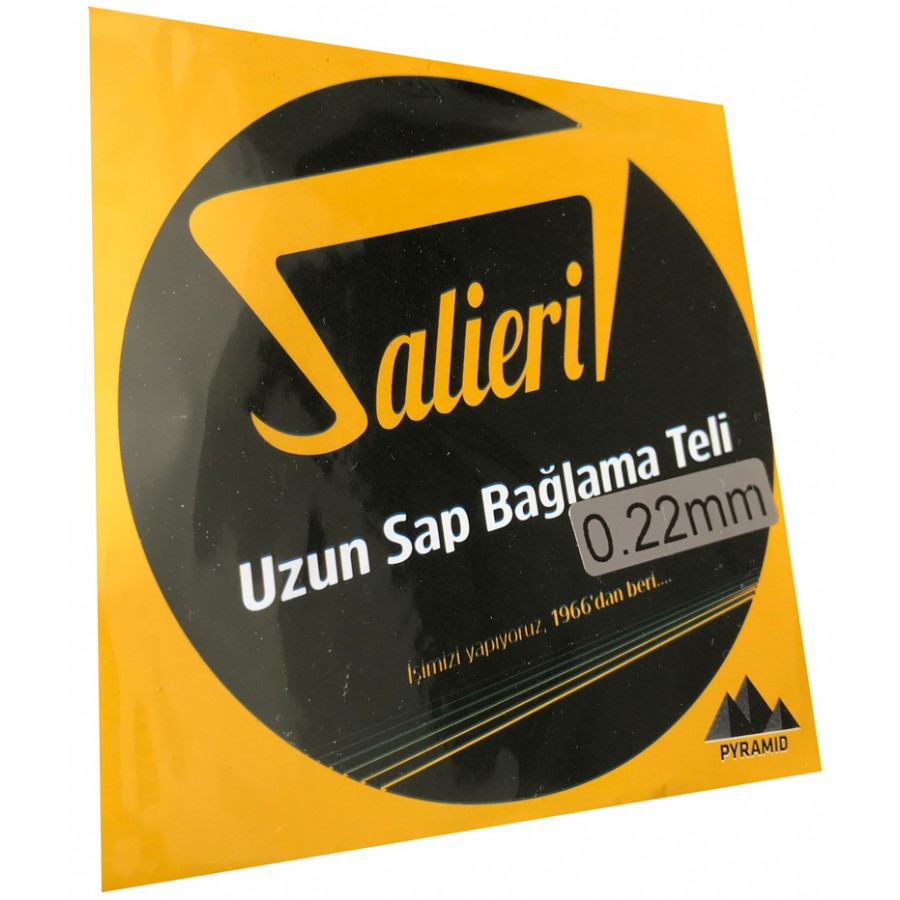 Salieri 0.22 mm Pyramid Takım Tel Uzun Sap Bağlama Teli 022