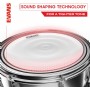 Evans EC2 Frosted ETP-EC2SCTD-S Tom Batter Head Set Kumlu Tom Deri Seti