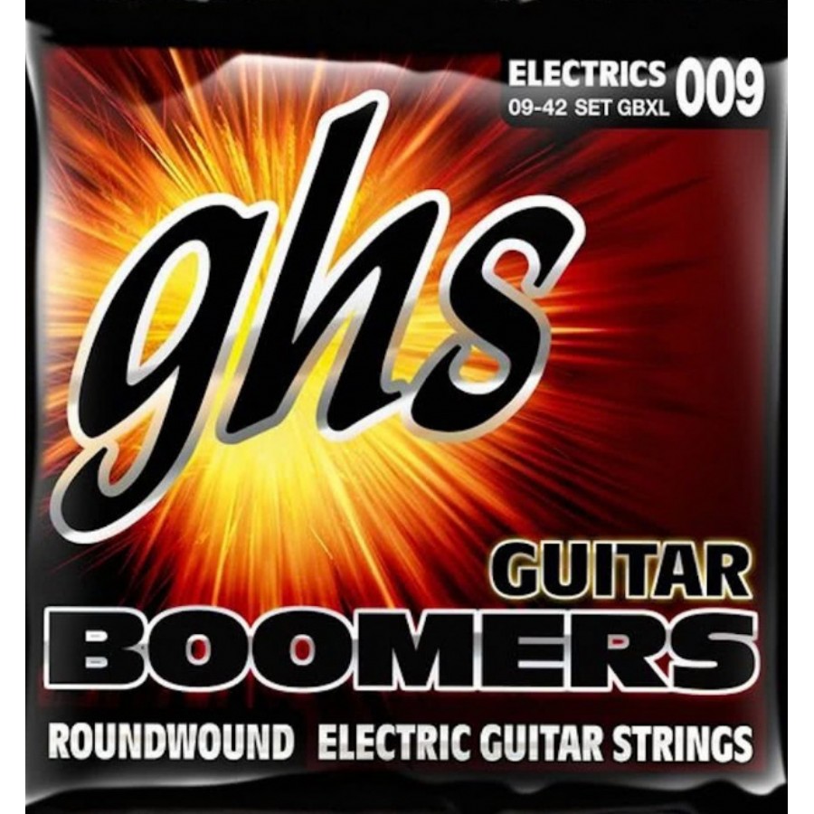 GHS GBXL Boomers Extra Light Electric Guitar Strings Elektro Gitar Teli 009