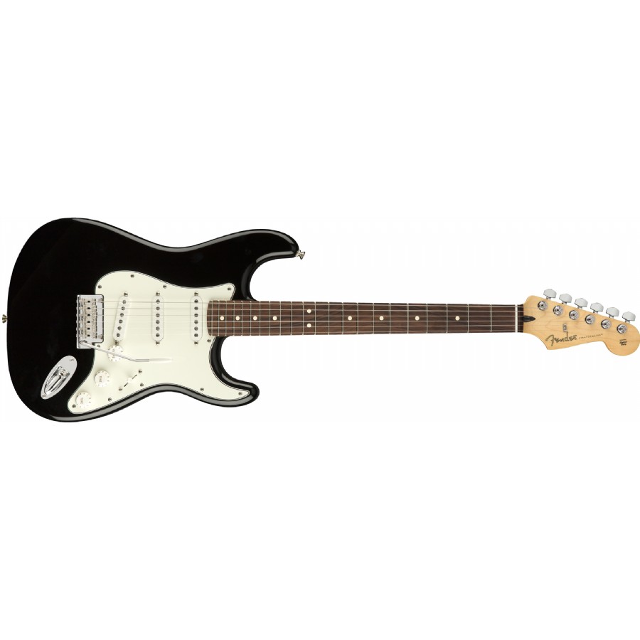 Fender Player Stratocaster Black - Pau Ferro Elektro Gitar