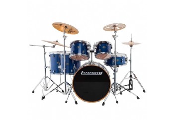 Ludwig Evolution Maple LCEM622X Transparent Blue - Davul Seti