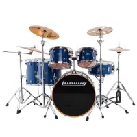 Ludwig Evolution Maple LCEM622X Transparent Blue