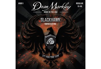 Dean Markley 8001 Regular Blackhawk Coated Electric Guitar Strings - Elektro Gitar Teli 010-046