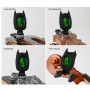 Swiff A72 Unique Cool Bat Clip on Chromatic Tuner Akort Aleti