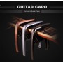 Swiff K8 Patent Zinc Alloy Ergonomic Acoustic Guitar Capo Siyah Akustik Gitar Kaposu