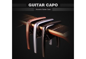 Swiff K8 Patent Zinc Alloy Ergonomic Acoustic Guitar Capo Bakır - Akustik Gitar Kaposu