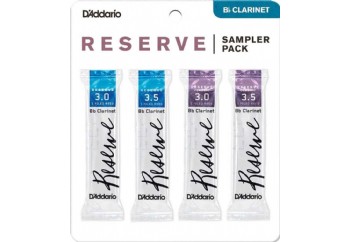 DAddario Reserve Sib Sampler Pack 3,0 - 3,5 - Bb Klarnet Kamışı