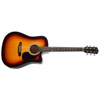 Squier SA-105CE Dreadnought Cutaway SBS