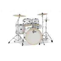 Gretsch GE4E825G Energy 5-Piece Drum Kit w/Hardware White