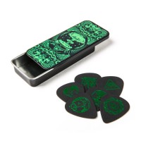 Jim Dunlop I LOVE DUST Pick Tin Green