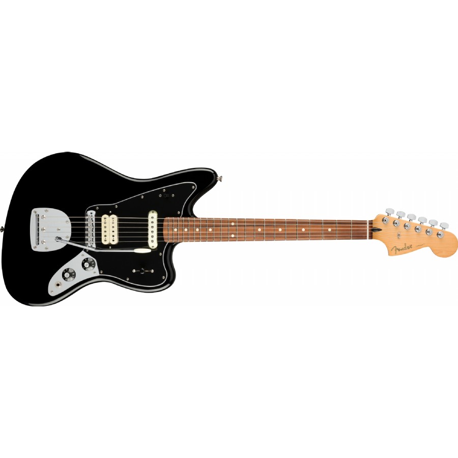 Fender Player Jaguar Black - Pau Ferro Elektro Gitar