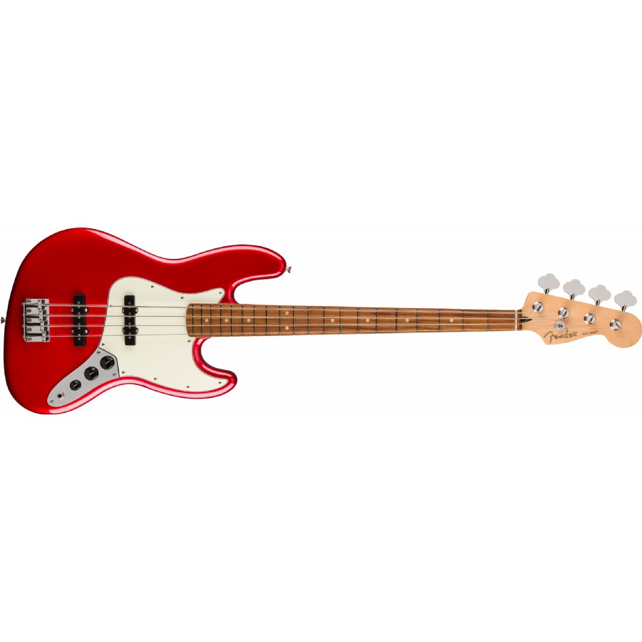 Fender Player Jazz Bass Candy Apple Red - Pau Ferro Bas Gitar