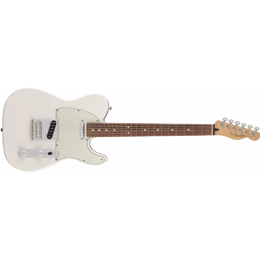 Fender Player Telecaster Polar White - Pau Ferro Elektro Gitar