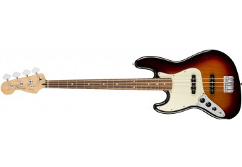 Fender Player Jazz Bass Left-Handed 3-Color Sunburst - Pau Ferro - Solak Bas Gitar