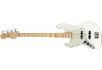 Fender Player Jazz Bass Left-Handed Polar White - Maple - Solak Bas Gitar