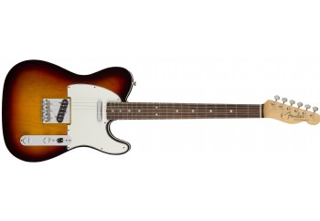 Fender American Original 60s Telecaster 3-Color Sunburst - Round-Laminated Rosewood - Elektro Gitar