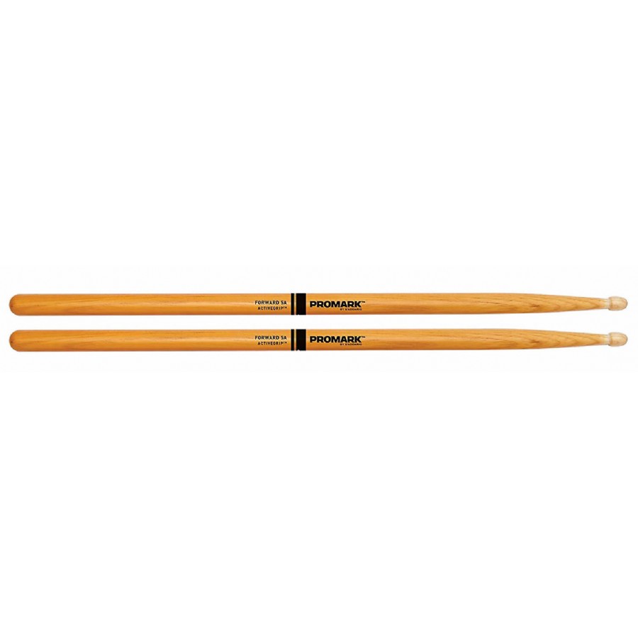 Promark Forward ActiveGrip Clear Drum Sticks with Acorn Tips 7A Baget