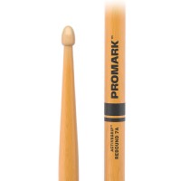 Promark Rebound ActiveGrip Clear Drum Sticks with Acorn Tips 7A - R7AAGC