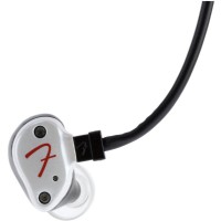 Fender PureSonic Wired Earbuds Black Metallic Olympic Pearl