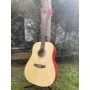 SX SD204 Trans Red Akustik Gitar