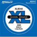 D'Addario Nickel Wound Single Long Scale .040 - XLB040