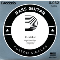 D'Addario Nickel Wound Single Long Scale .032 - XLB032