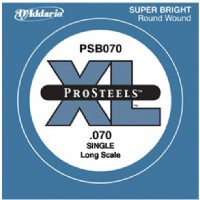 D'Addario ProSteels Bass Single, Custom Light, Long Scale .070 - PSB070