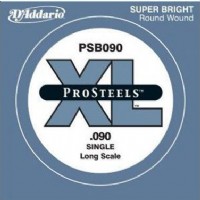 D'Addario ProSteels Bass Single, Custom Light, Long Scale .090 - PSB090