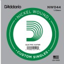 D'Addario Acoustic or Electric Nickel Wound Singles .044 - NW044
