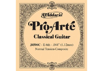 D'Addario Classic Guitar Normal Tension-Composite Single Mi-E - J4506C - Klasik Gitar Tek Tel
