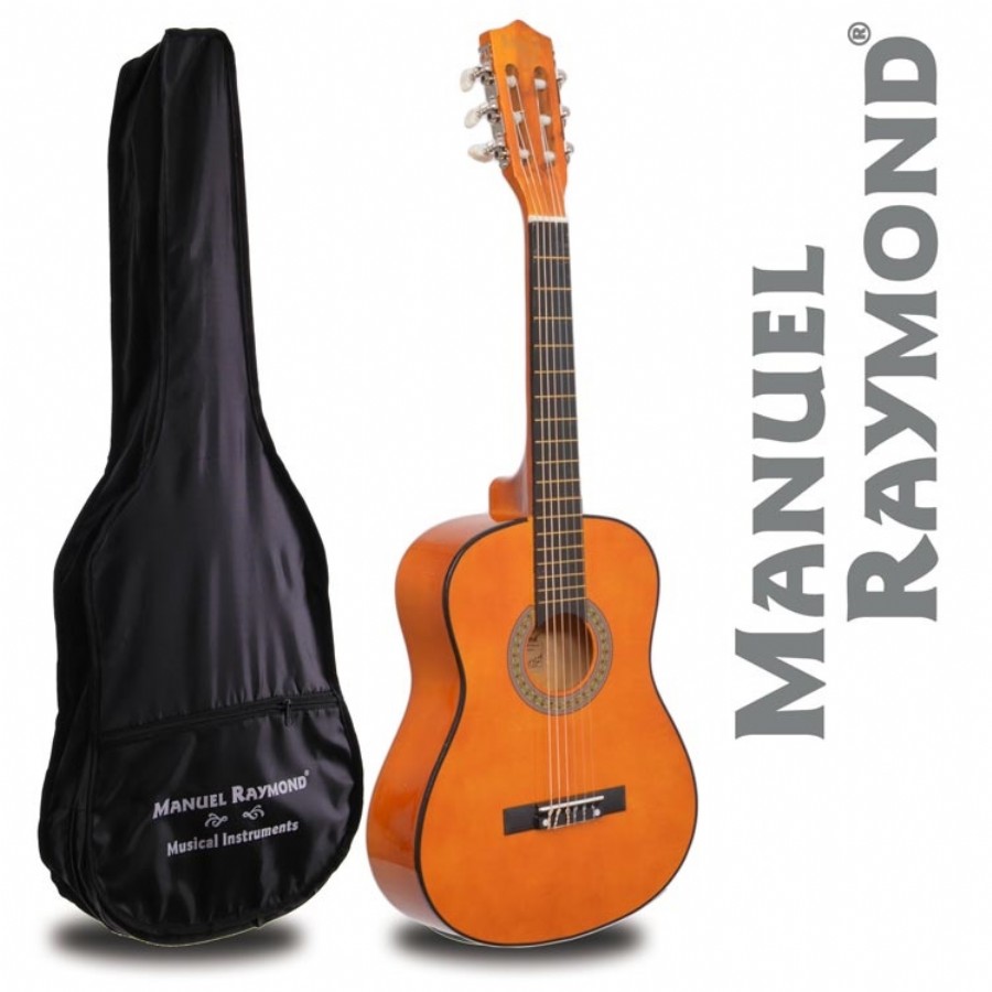 Manuel Raymond Junior MRC87 Yellow 1/2 Klasik Gitar