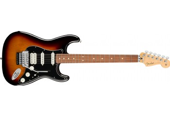 Fender Player Stratocaster Floyd Rose HSS 3-Color Sunburst - Pau Ferro - Elektro Gitar